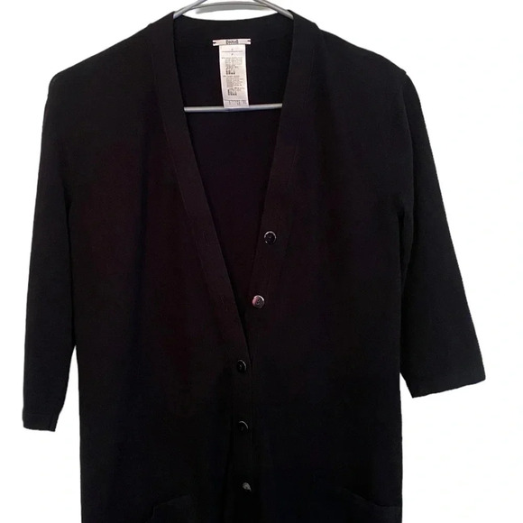 Wolford Black Cardigan Sweater - Picture 6 of 8